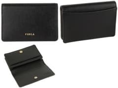 FURLA 名刺ケース 名刺入れ 黒のサムネイル