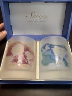 Snoopy and his friend フロストグラス 2個セットのサムネイル