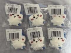 ちいかわ ハチワレだらけくじ E賞 ぬいぐるみバッジ 全6種コンプセットのサムネイル