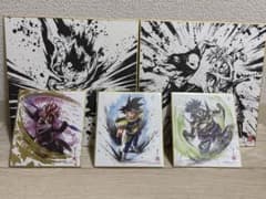 ドラゴンボール　色紙5点セットのサムネイル