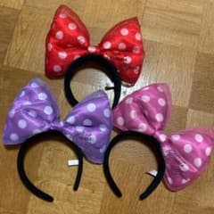 ディズニーカチューシャ　ミニー　リボンのサムネイル
