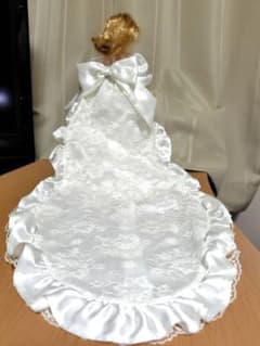 ハンドメイドのジェニーのホワイトウェディングドレス - メルカリ