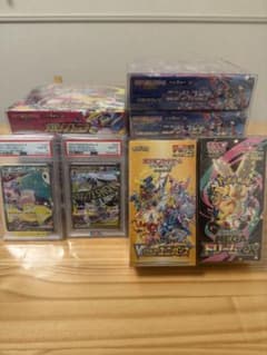 ポケカ BOX11個 PSA10 2枚 セット ニンスピ ソード&シールド - メルカリ