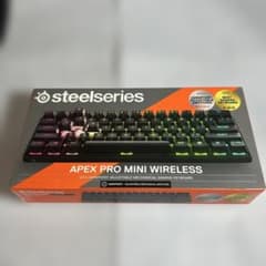 Steelseries ラピッドトリガー 搭載 ゲーミングキーボード ミニサイズ