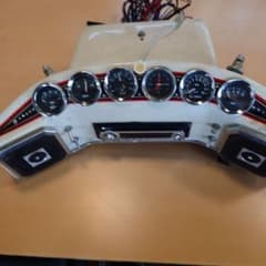 ビンテージハーレー　ショベル　FLH 6連メーター ビンテージハーレー ショベル FLH 6連メーター - メルカリ
