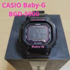 Casio Baby-G BGD-5000 Radio-Controlled Solar Watch (Working Condition)