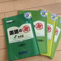 国語の要 その2 SAPIX 5年生 ４冊のサムネイル