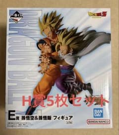 一番くじ ドラゴンボール E賞 孫悟空＆孫悟飯 フィギュア - メルカリ