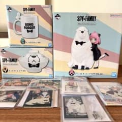 신품 미개봉 이치 반 쿠지 SPY × FAMILY A상 D상 E상 본드 세트