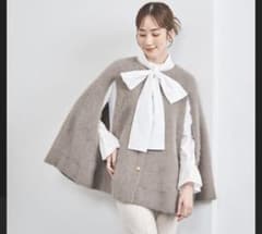 美品】UNITED ARROWS フォックスカシミヤケープ - メルカリ
