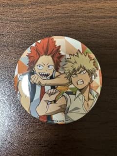 僕のヒーローアカデミア　キャラバッジコレクション　缶バッジ　爆豪&切島のサムネイル
