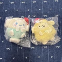 セブンイレブン限定　にっこりーノ×サンリオ　マスコット　ポムポムプリン　シナモンのサムネイル
