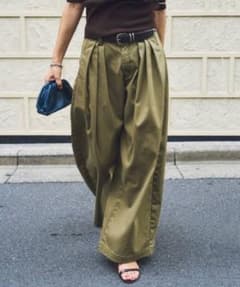 Plage R’IAM Super wide CHINO パンツ 36 Plage R'IAM Super wide CHINO パンツ 34 - メルカリ