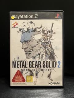 PS2ソフト　L GEAR SOLID 2  希少品 METAL GEAR SOLID 2 SONS OF LIBERTY PS2 - メルカリ