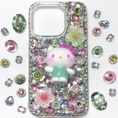 ☆現品限り☆ iPhone15Pro ハードケース 超キラキラ Kittyのサムネイル