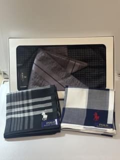 POLO RALPH LAUREN LANVIN ハンカチセットのサムネイル