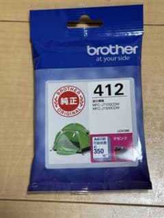 Brother 純正 インクカートリッジ LC412M マゼンタのサムネイル