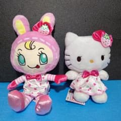 Mezzo Piano ×Hello Kitty ホワイトストロベリー　２体
