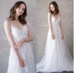 フラワーレースチュールキャミソールドレス　dress productionのサムネイル