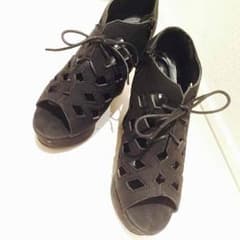 ヒール10cm♡サンダル♡24cmのサムネイル