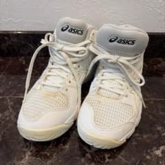 asics DUNKSHOT バスケットボールシューズ キッズ　21㎝のサムネイル