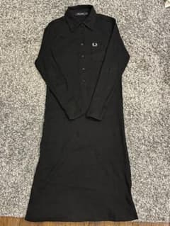 Fred Perry LongSleeve Ribbed Shirt Dressのサムネイル