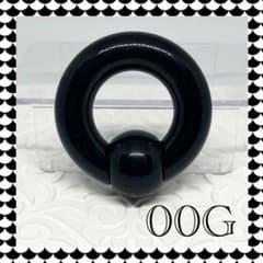 1986★未使用★00G★ボディピアス★CBR★アクリル★ブラック