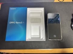 OPPO Reno3 A ブラック 128 GB SIMフリーのサムネイル
