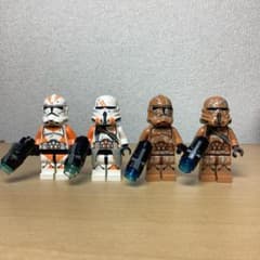 レゴスターウォーズ　クローントルーパー4体セット　正規品のサムネイル
