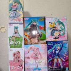 ボーカロイドフィギュア7体セット 初音ミク フィギュア ぬーすと まとめ売り 7体 - メルカリ