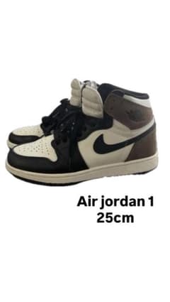 美品！ナイキ Nike Jordan1 High OG Dark モカのサムネイル