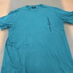 DIESEL ポケットTシャツ ロゴプリント グリーンのサムネイル