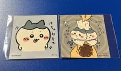 ちいかわ ハチワレ ステッカー ノベルティのサムネイル