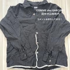 田中オム コムデギャルソンオム 製品洗い加工 パイピングシャツ 99AW