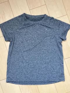 レディース グレー 吸汗速乾 スポーツ 半袖 Tシャツのサムネイル