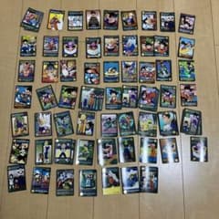 ドラゴンボール　カード　ビジュアルアドベンチャーまとめ売り　60種のサムネイル