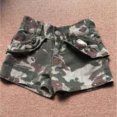 ショートパンツ 130 カモフラ 迷彩のサムネイル