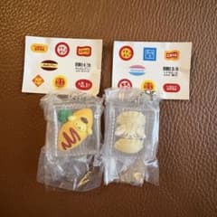 サンリオキャラクターズ　なりきりお惣菜マスコット　ポムポムプリン　シナモロールのサムネイル