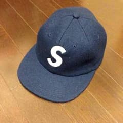 【Supreme】S logo 6-Panel cap Wool ふち様専用のサムネイル