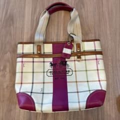 COACH ハンドバッグ　ヘリテージ・ストライプ・コレクションのサムネイル