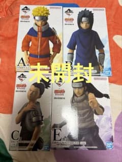 나루토 NARUTO 나카노시 시험편 이치 반 쿠지 ABCE상 세트 피규어