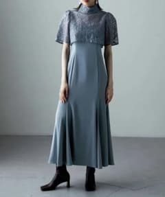 3wayレースボレロ&マーメイド　結婚式　ワンピースのサムネイル