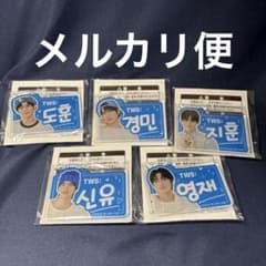 TWS ハングルネームアクリルプレートキーホルダー 5種　セット