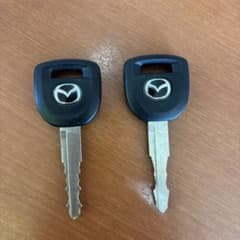 マツダ MAZDA ブランクキー 2個セット - メルカリ