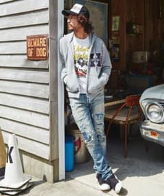 HYSTERIC GLAMOR ヒステリックグラマー　32　RWH加工デニムのサムネイル