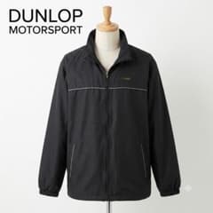 DUNLOP ウィンドブレーカー ナイロン L ブラック 古着 - メルカリ