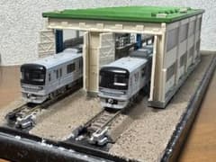 2】グリーンマックス東京メトロ13000系日比谷線7両編成動力付き※加工