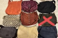 【値下げ中‼️】　【美品】agnes b. バッグ　各3000円のサムネイル