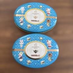 GODIVA あつまれどうぶつの森　空き缶　2個セット