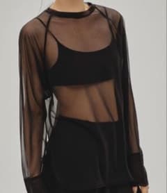 TODAYFUL Sheer Raglan Long T-shirtsのサムネイル